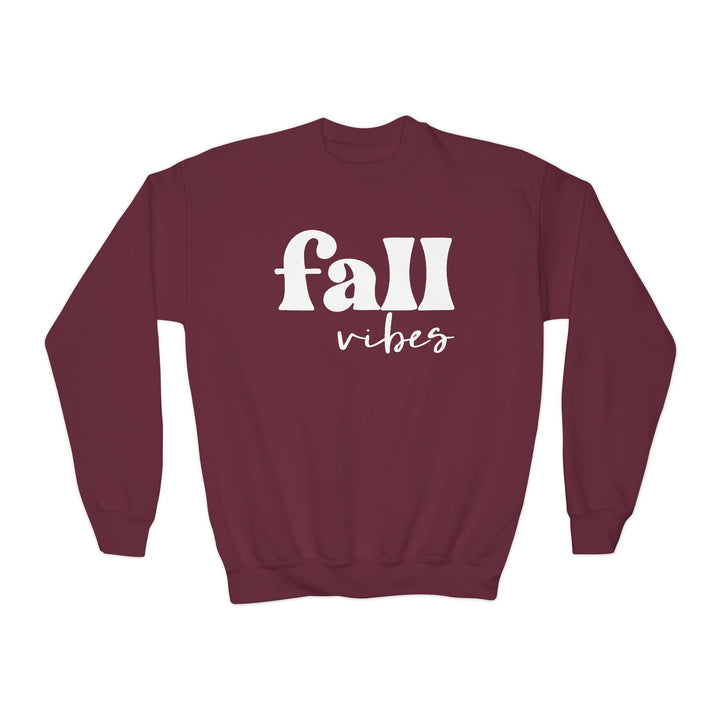 Fall Vibes - Youth Crewneck Sweatshirt