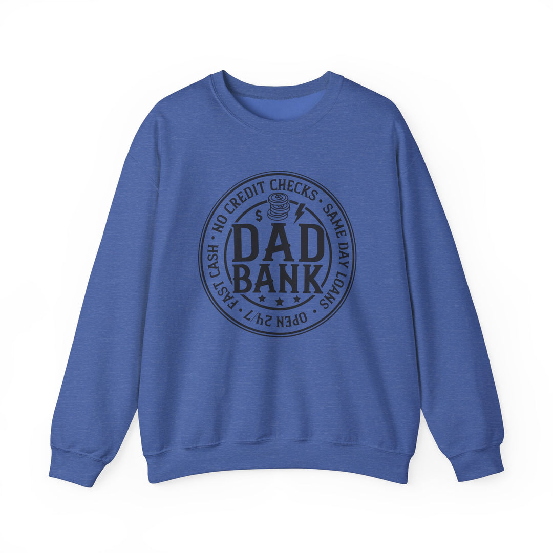 Bank Of Dad - Unisex Heavy Blend™ Crewneck Sweatshirt