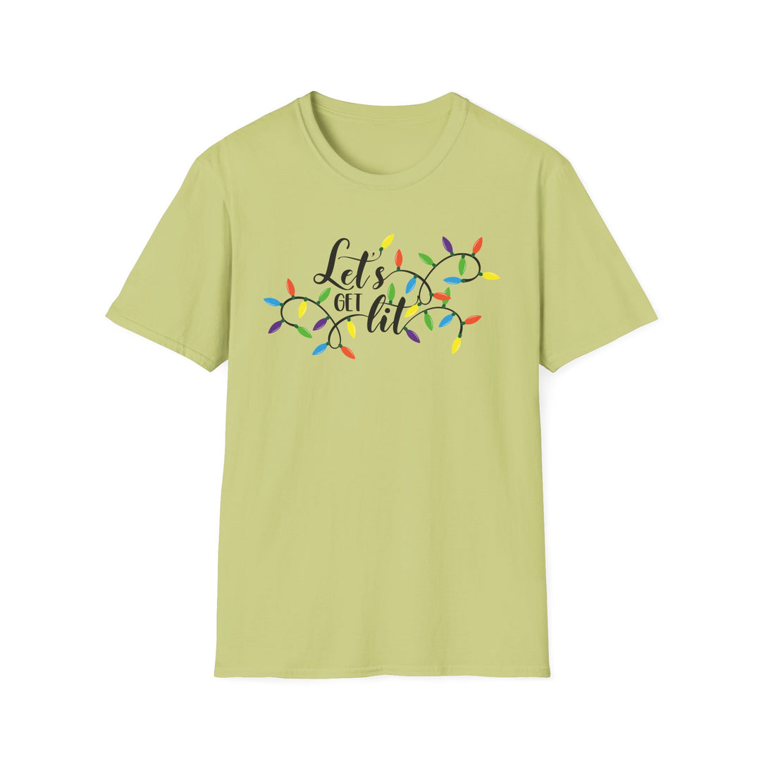 Let's Get Lit - Unisex Softstyle T-Shirt