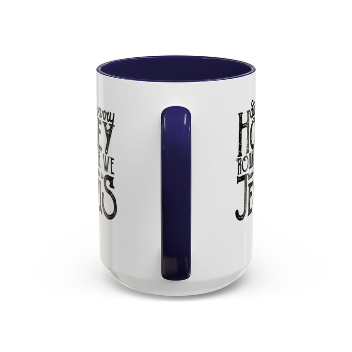 Judgin To Jesus - Accent Coffee Mug (11, 15oz)