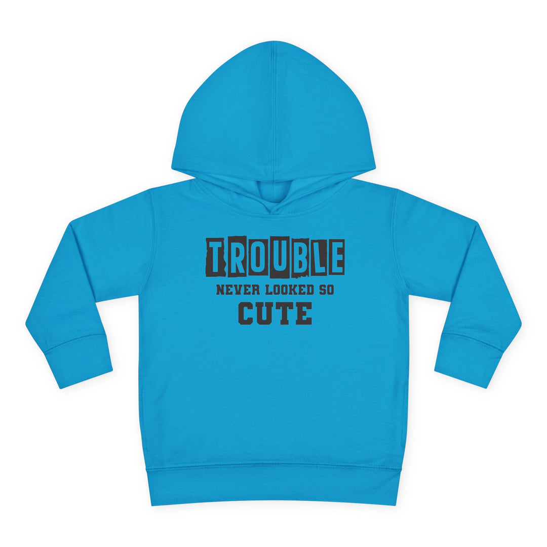 Trouble Never Looked So Cute - Toddler Pullover Fleece Hoodie