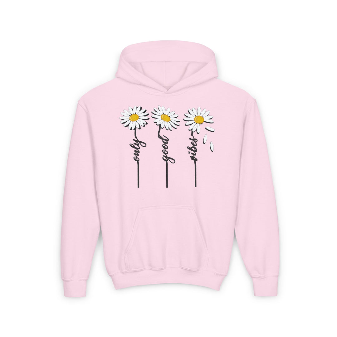 Only Good Vibes - Youth Heavy Blend Hooded Sweatshirt