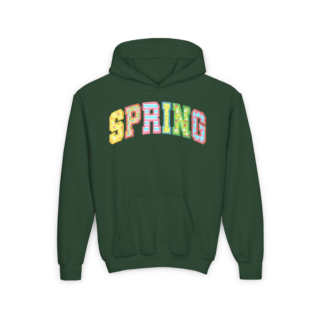 Spring Quilt - Youth Heavy Blend Hooded Sweatshirt
