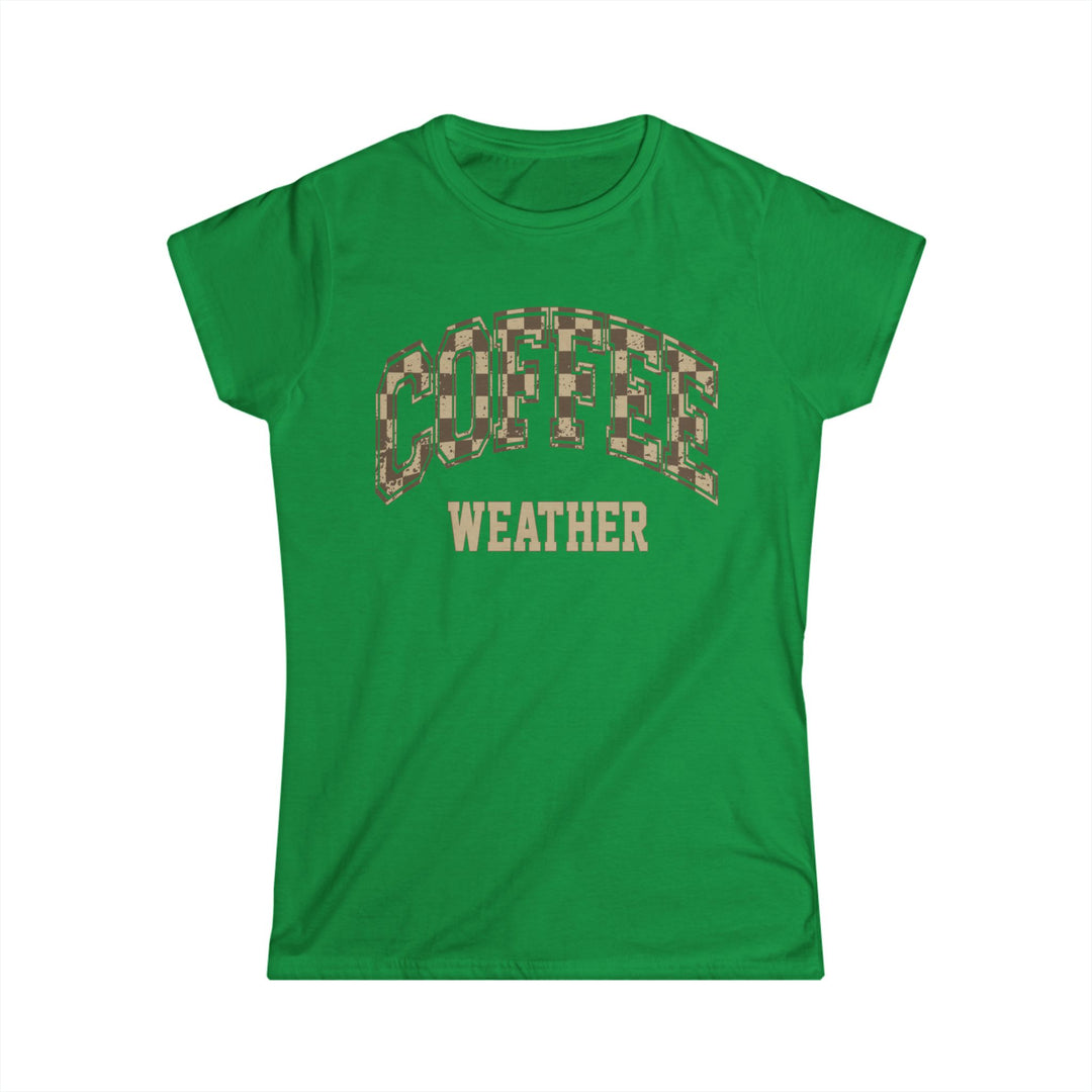 Coffee Weather - Women's Softstyle Tee