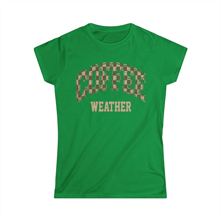 Coffee Weather - Women's Softstyle Tee
