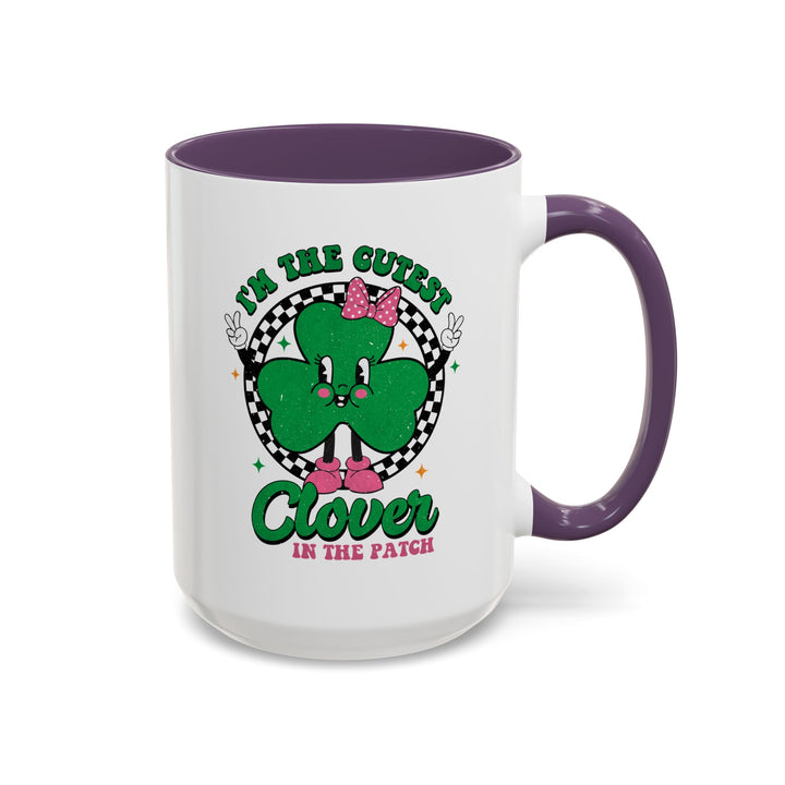 Cutest Clover - Accent Coffee Mug (11, 15oz)