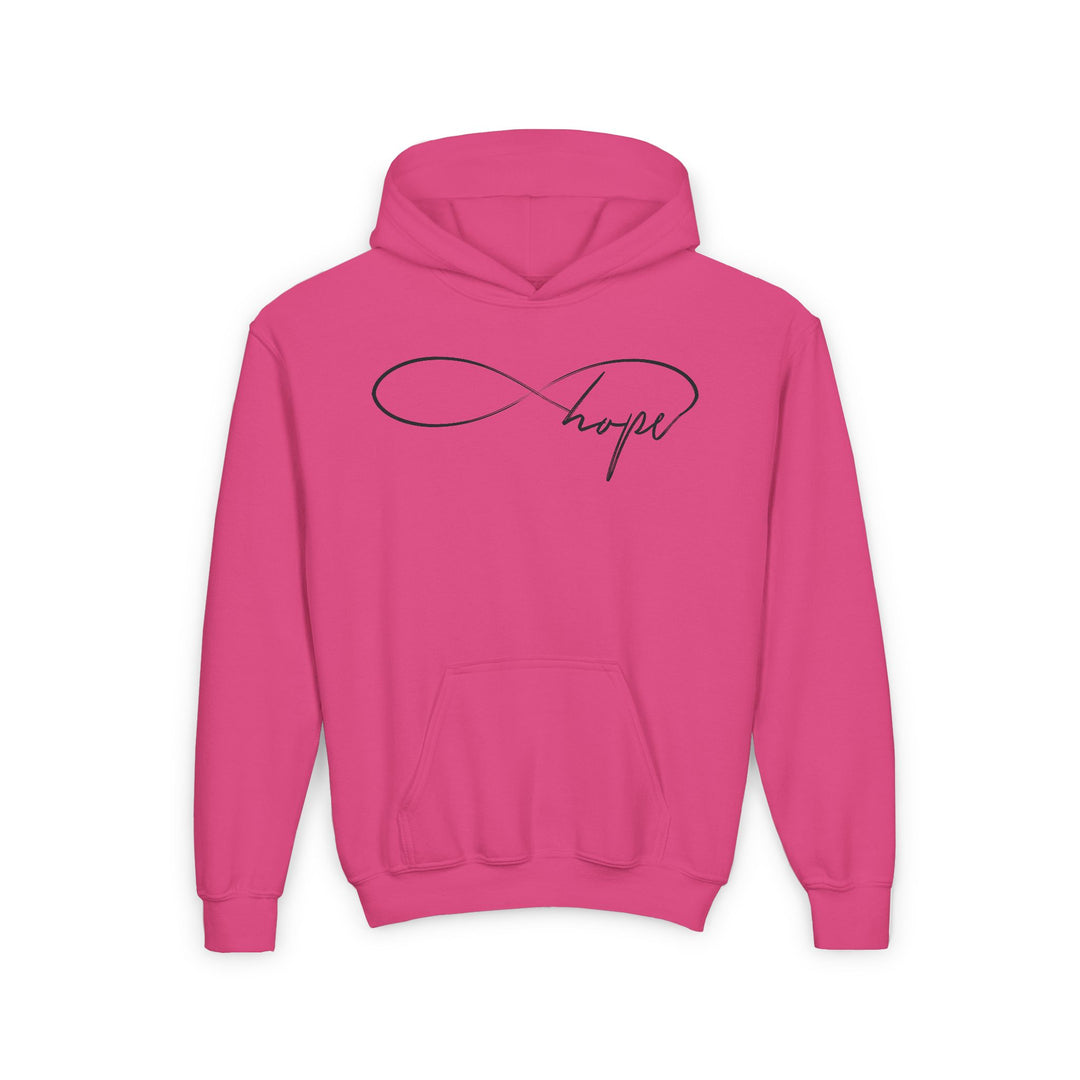 Hope Infinity - Youth Heavy Blend Hooded Sweatshirt