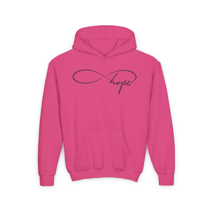Hope Infinity - Youth Heavy Blend Hooded Sweatshirt