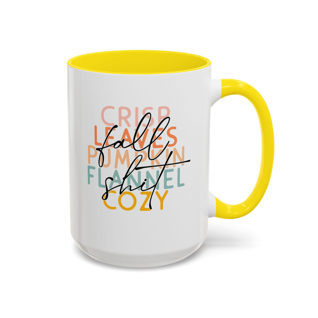 Fall Sh*t - Accent Coffee Mug (11, 15oz)
