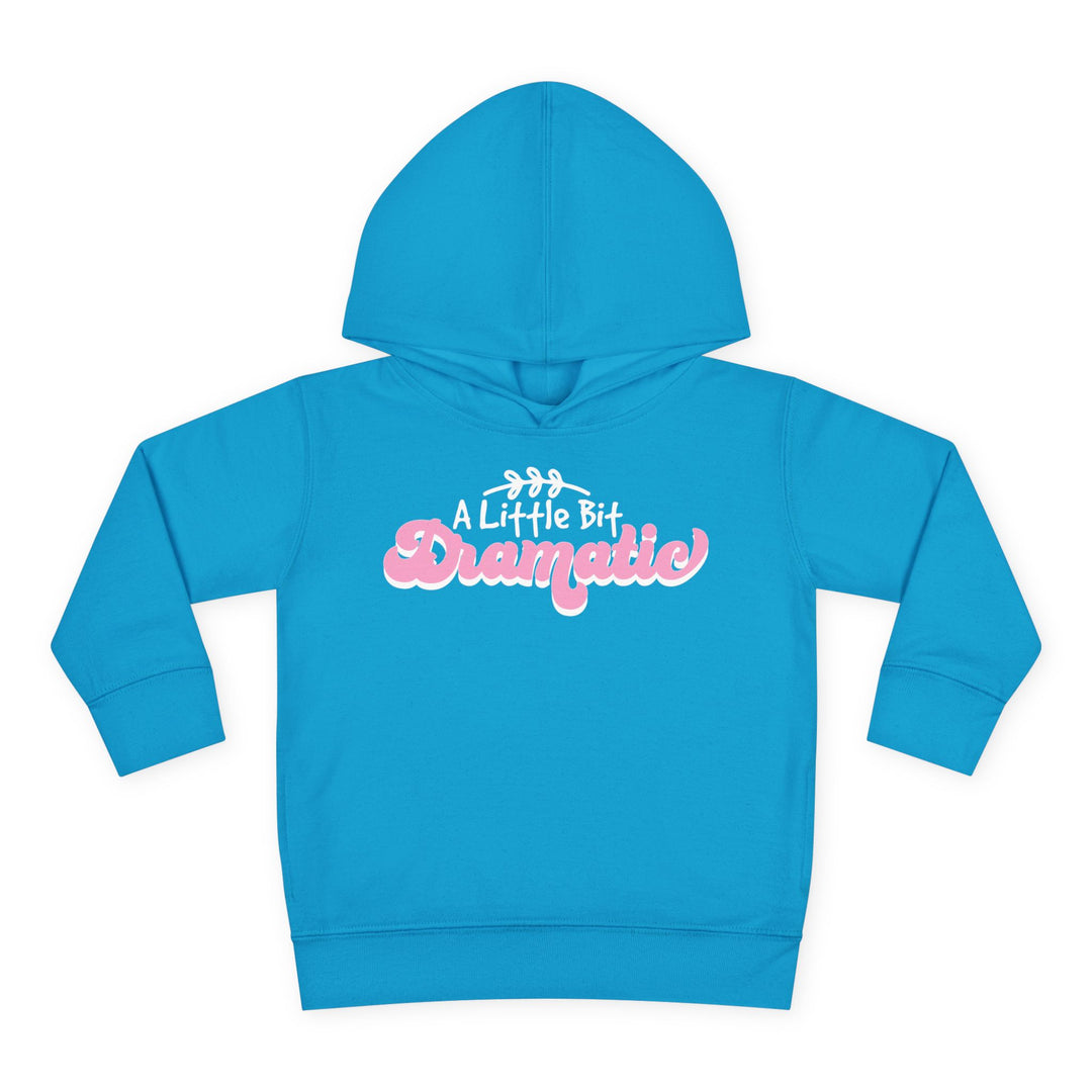 Little Bit Dramatic - Toddler Pullover Fleece Hoodie