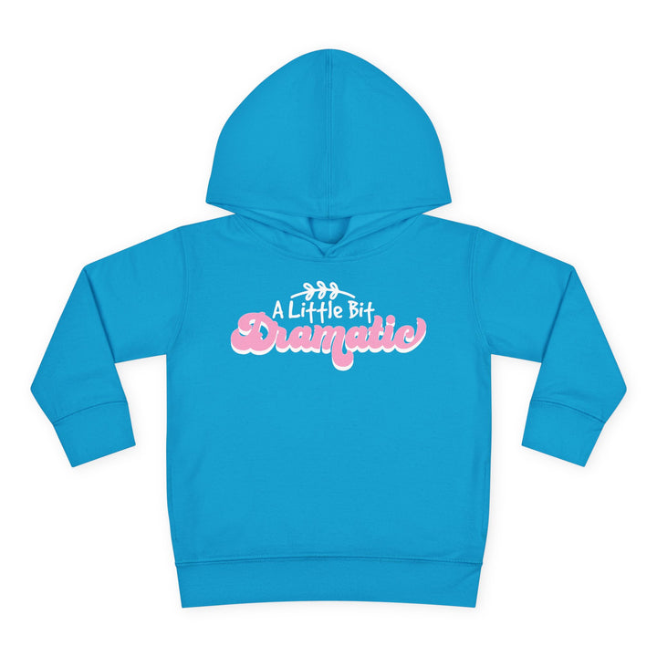 Little Bit Dramatic - Toddler Pullover Fleece Hoodie