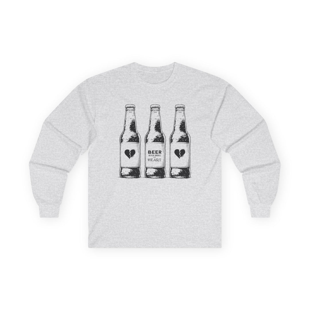 Beer Never Broke My Heart - Unisex Ultra Cotton Long Sleeve Tee
