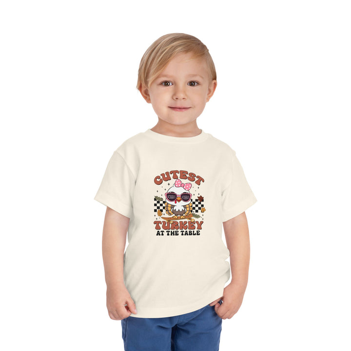 Cutest Turkey Girls -Toddler Short Sleeve Tee