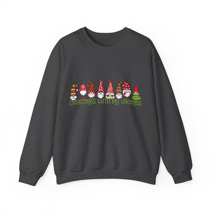 Christmas With My Gnomes - Unisex Heavy Blend™ Crewneck Sweatshirt