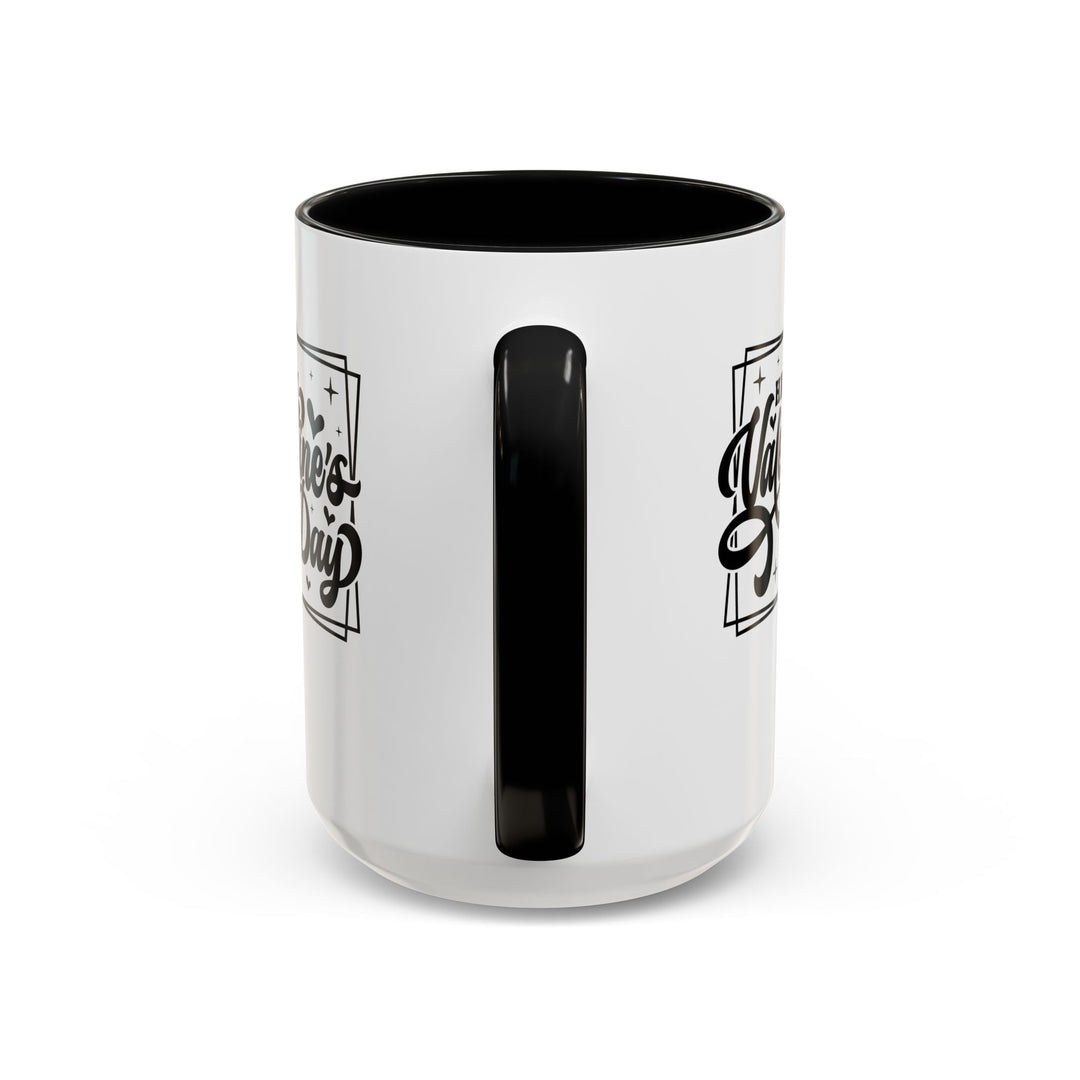 Happy Valentine's Day W/Hearts - Accent Coffee Mug (11, 15oz)