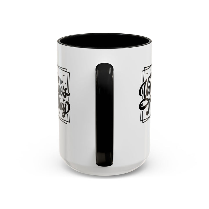 Happy Valentine's Day W/Hearts - Accent Coffee Mug (11, 15oz)
