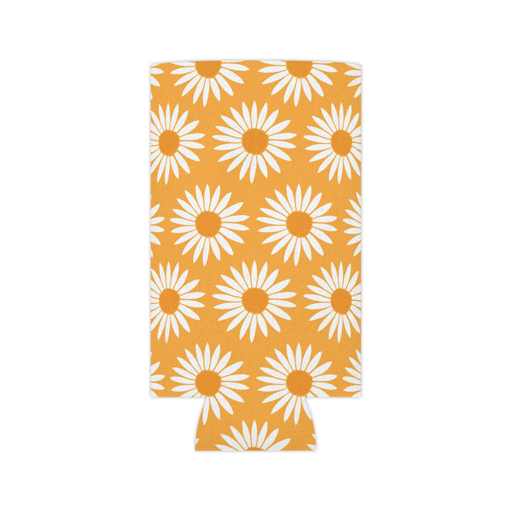 Yellow Sunflower Pattern - Can Cooler
