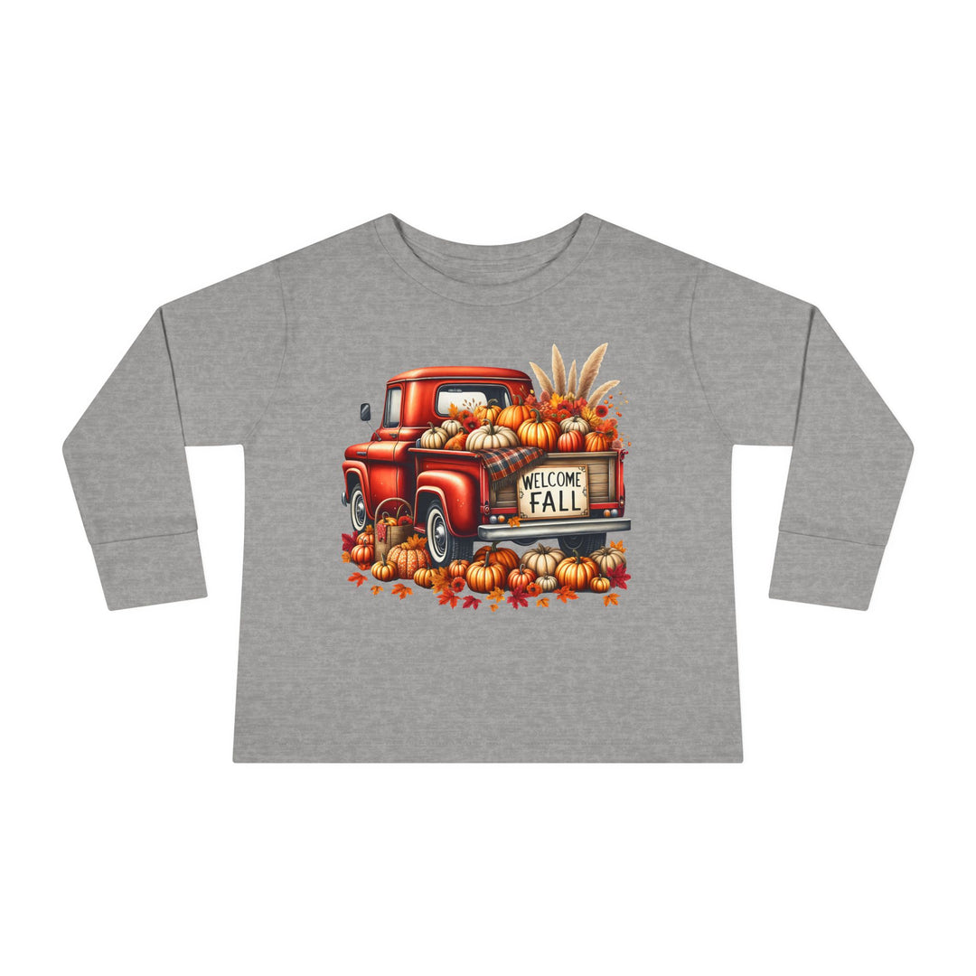 Welcome Fall - Toddler Long Sleeve Tee