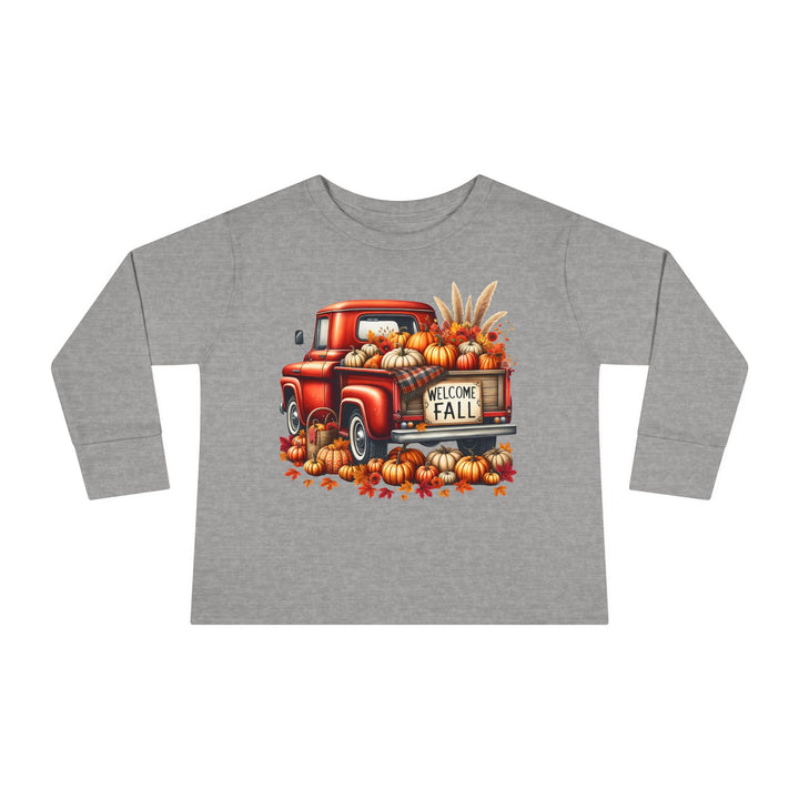 Welcome Fall - Toddler Long Sleeve Tee