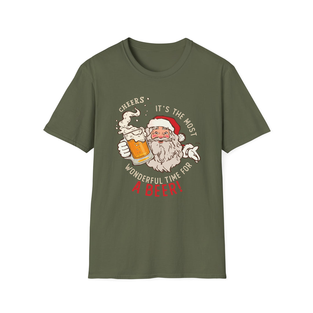 Beer Santa - Unisex Softstyle T-Shirt