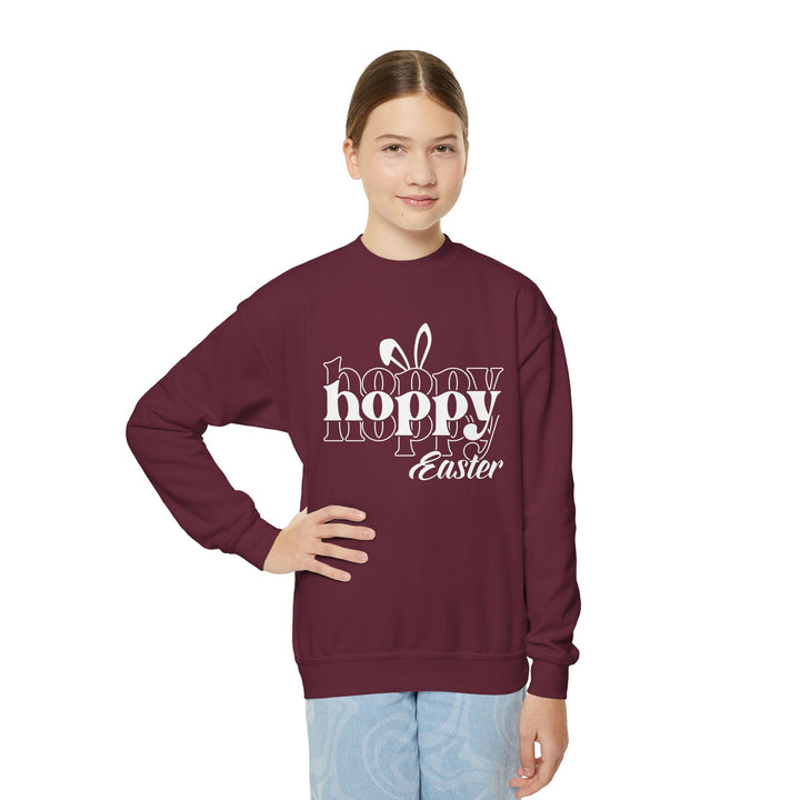 Hoppy Easter - Youth Crewneck Sweatshirt