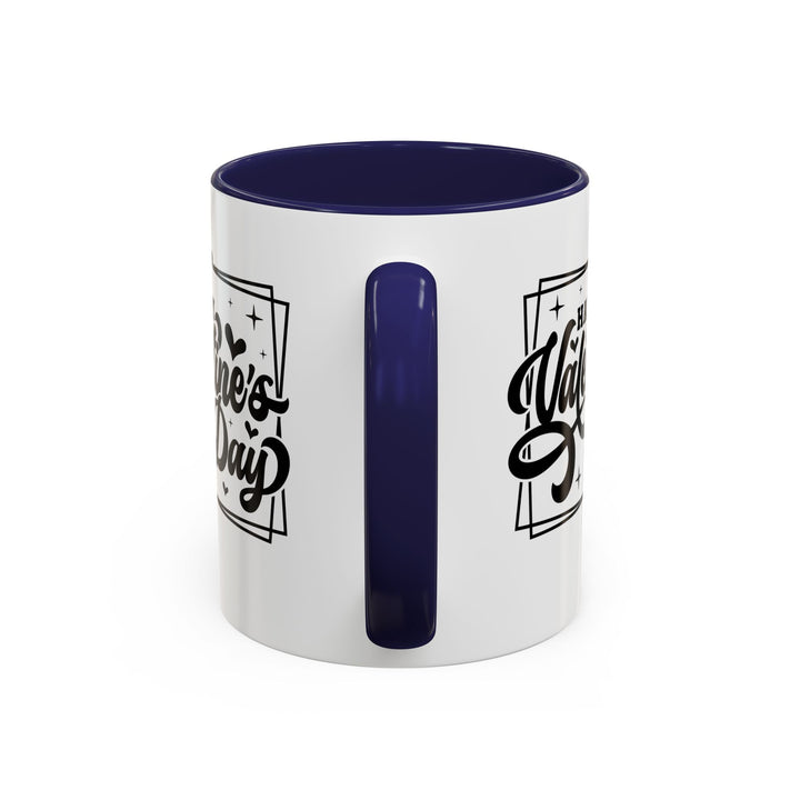 Happy Valentine's Day W/Hearts - Accent Coffee Mug (11, 15oz)