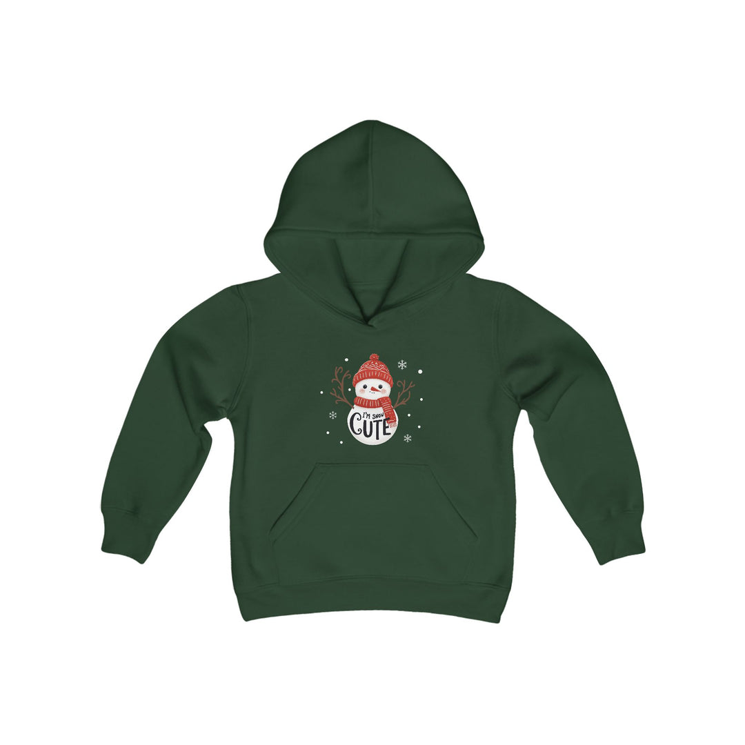 Snow Cute - Youth Heavy Blend Hooded Sweatshirt