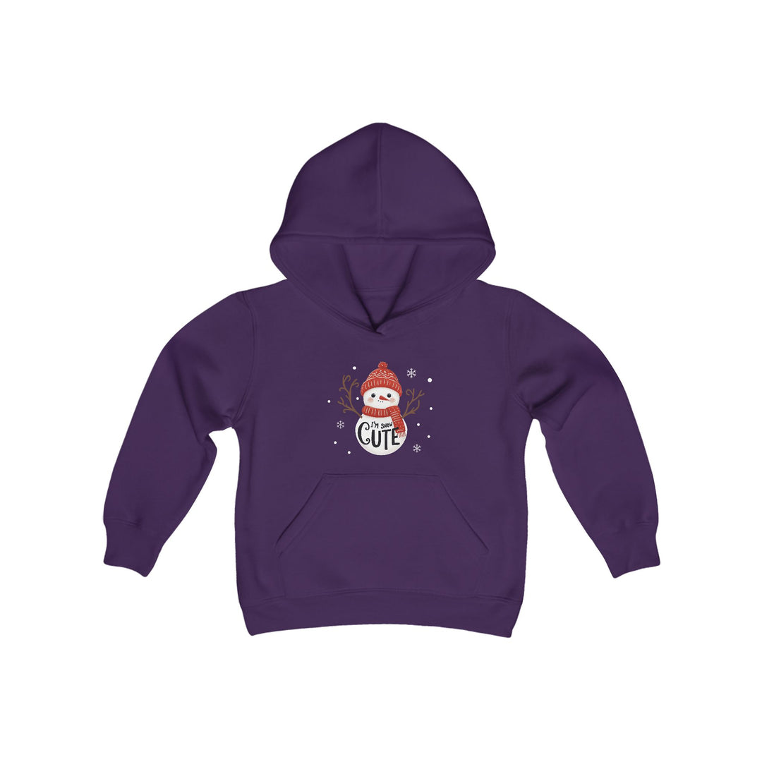 Snow Cute - Youth Heavy Blend Hooded Sweatshirt