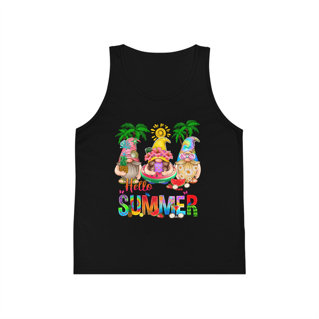 Summer Gnomes - Kid's Jersey Tank Top