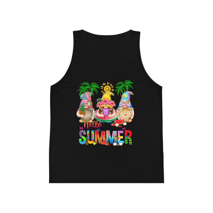 Summer Gnomes - Kid's Jersey Tank Top