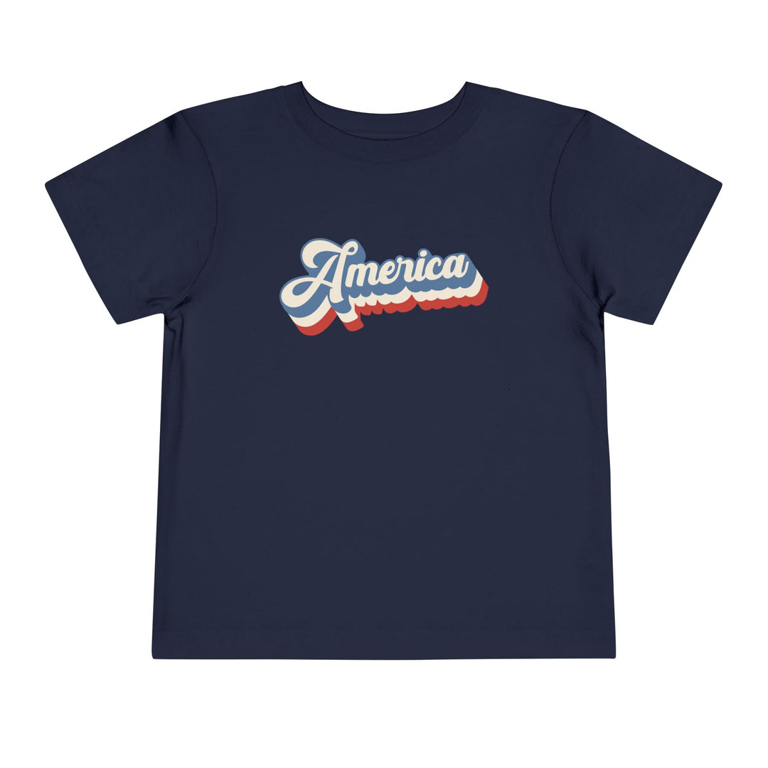 Retro America - Toddler Short Sleeve Tee