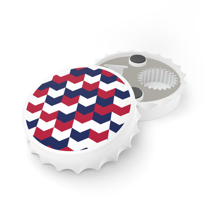 Patriotic Abstract - Bottle Opener