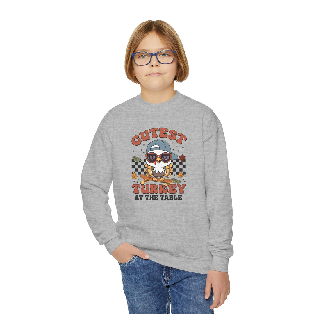 Cutest Turkey Boys - Youth Crewneck Sweatshirt