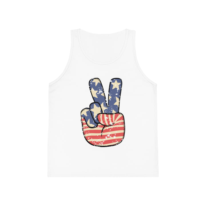 Peace - Kid's Jersey Tank Top