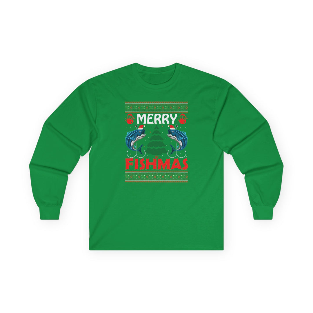 Merry Fishmas - Unisex Ultra Cotton Long Sleeve Tee