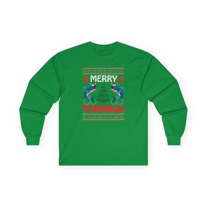 Merry Fishmas - Unisex Ultra Cotton Long Sleeve Tee