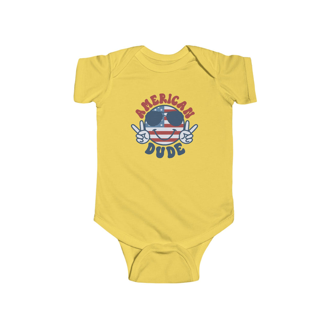 American Dude - Infant Fine Jersey Bodysuit