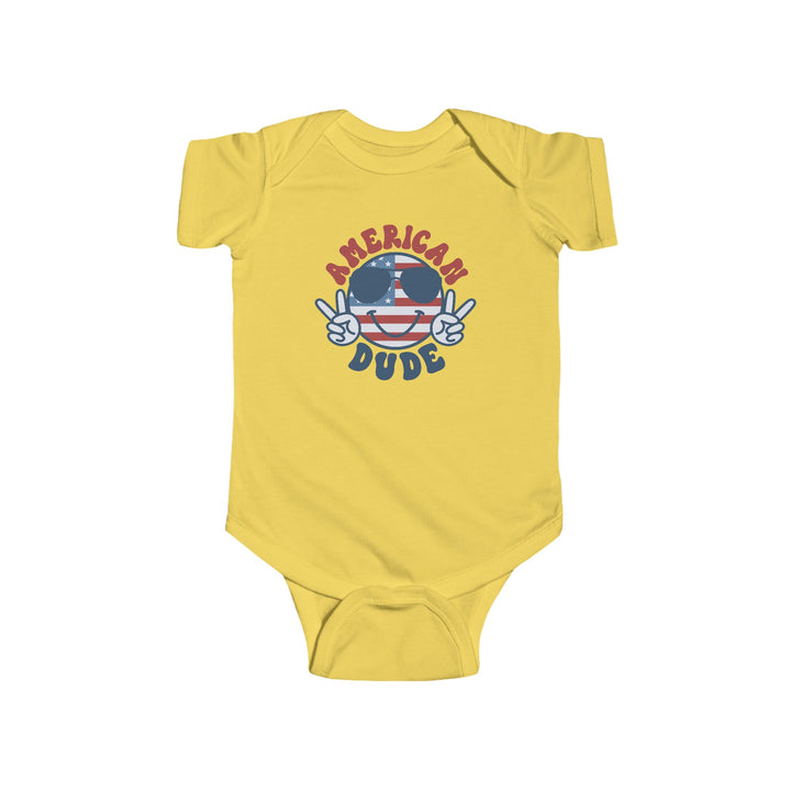 American Dude - Infant Fine Jersey Bodysuit