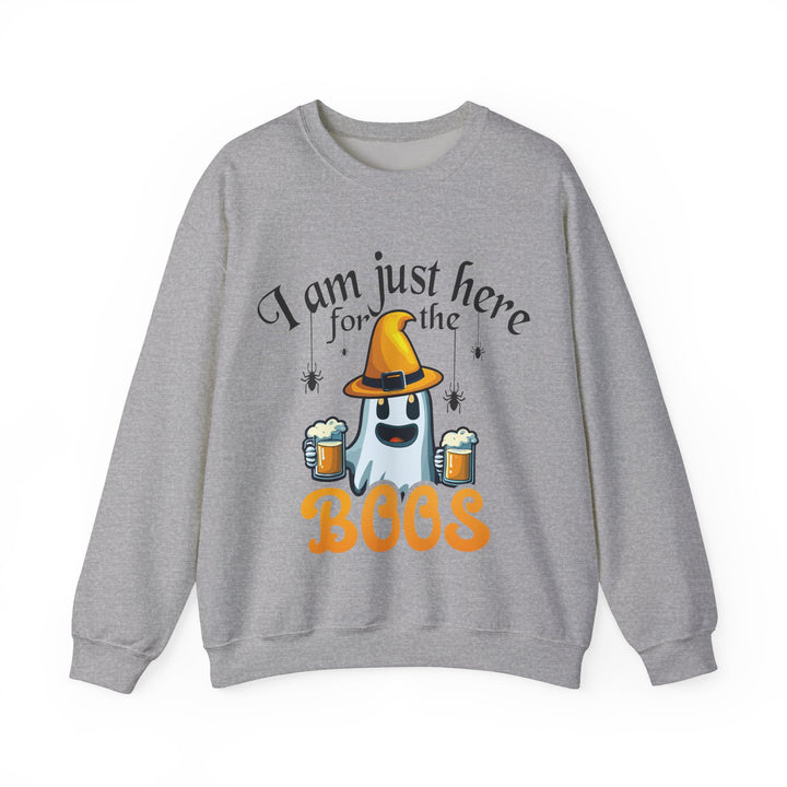 Here For The Boos - Unisex Heavy Blend™ Crewneck Sweatshirt
