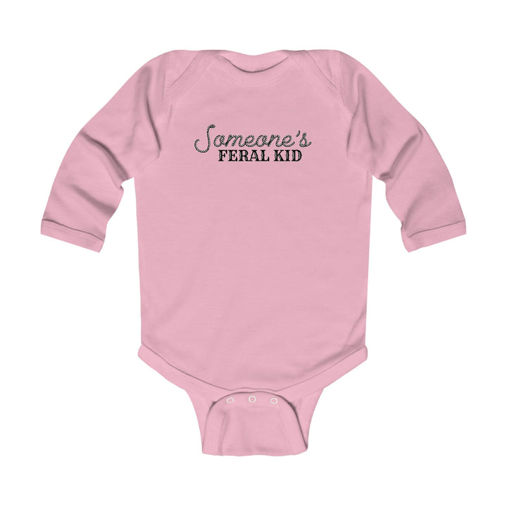 Someone's Feral Kid - Infant Long Sleeve Bodysuit
