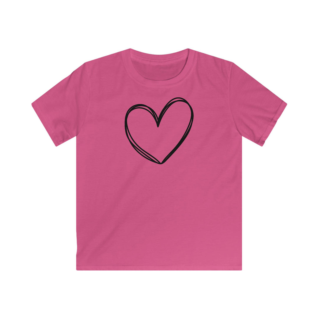 Heart - Kids Softstyle Tee