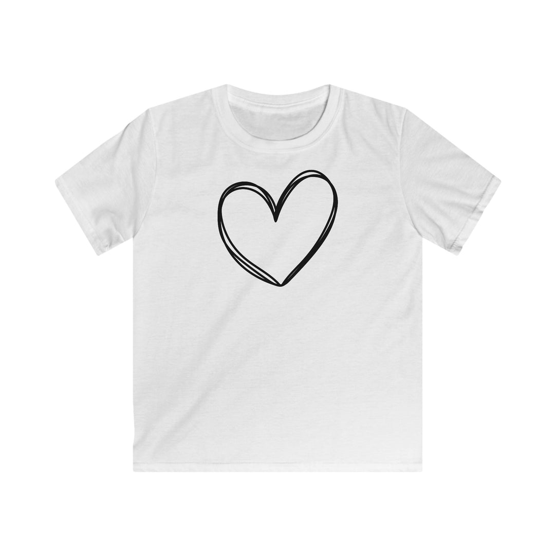 Heart - Kids Softstyle Tee
