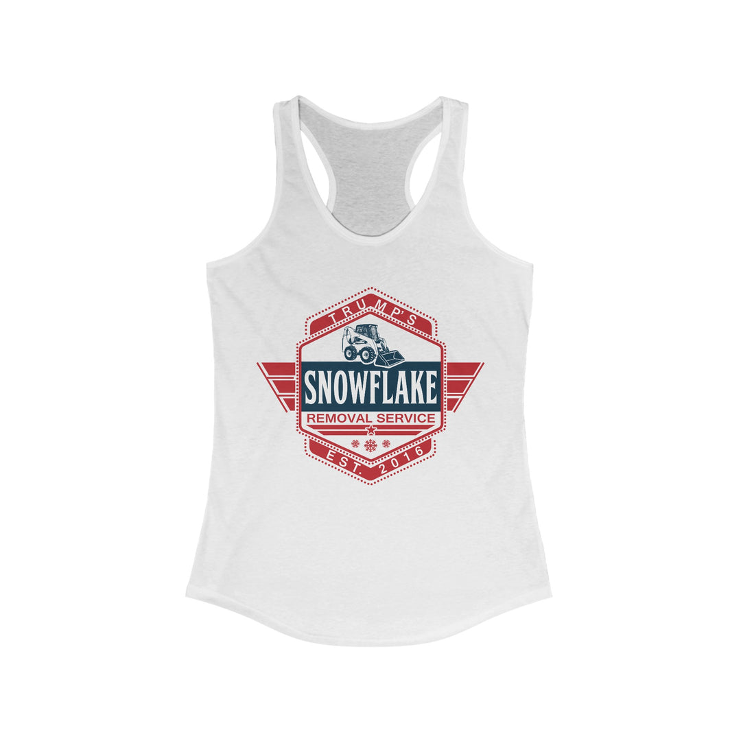 Trump's Snowflake Removal - Women's Ideal Racerback Tank