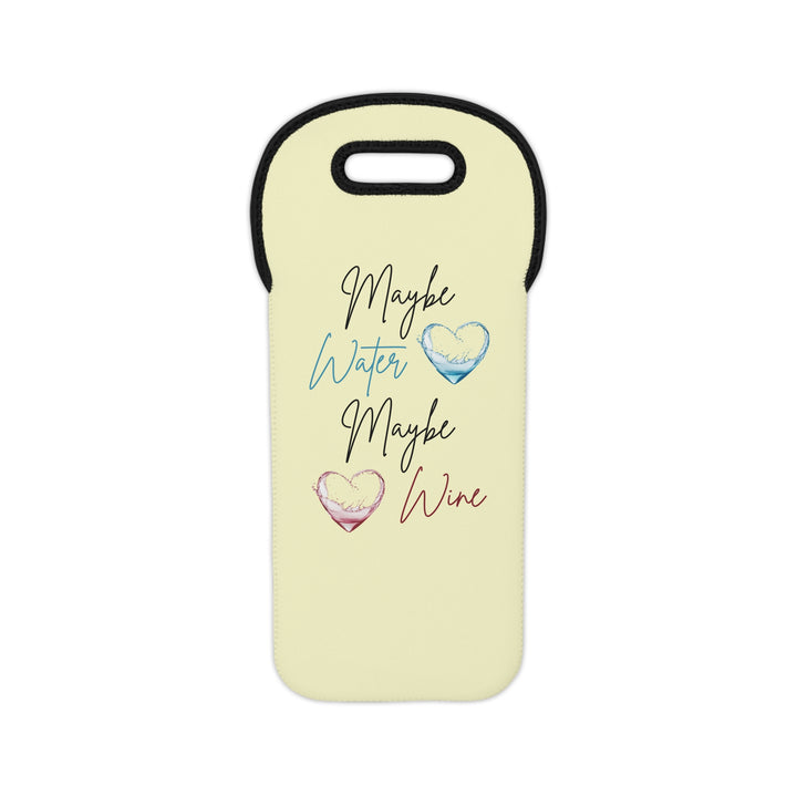 Maybe Water Maybe Wine - Wine Tote Bag
