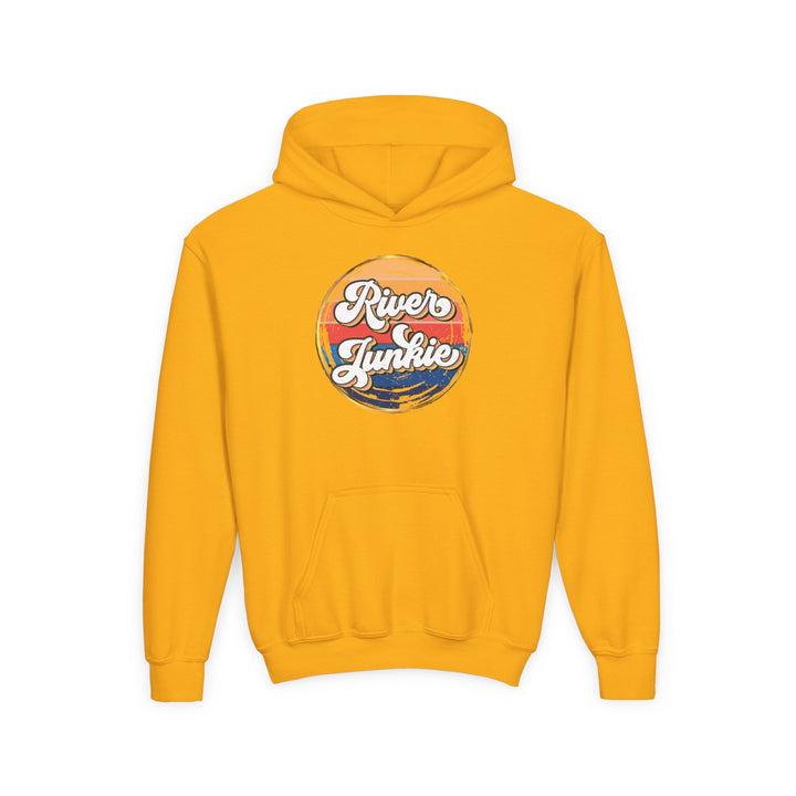 River Junkie - Youth Heavy Blend Hooded Sweatshirt