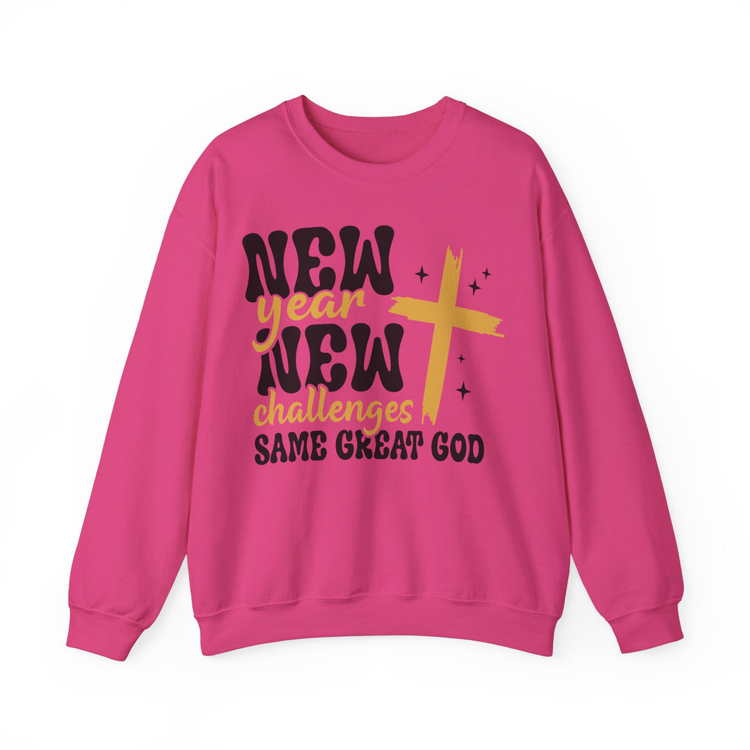 New Year Same Great God - Unisex Heavy Blend™ Crewneck Sweatshirt