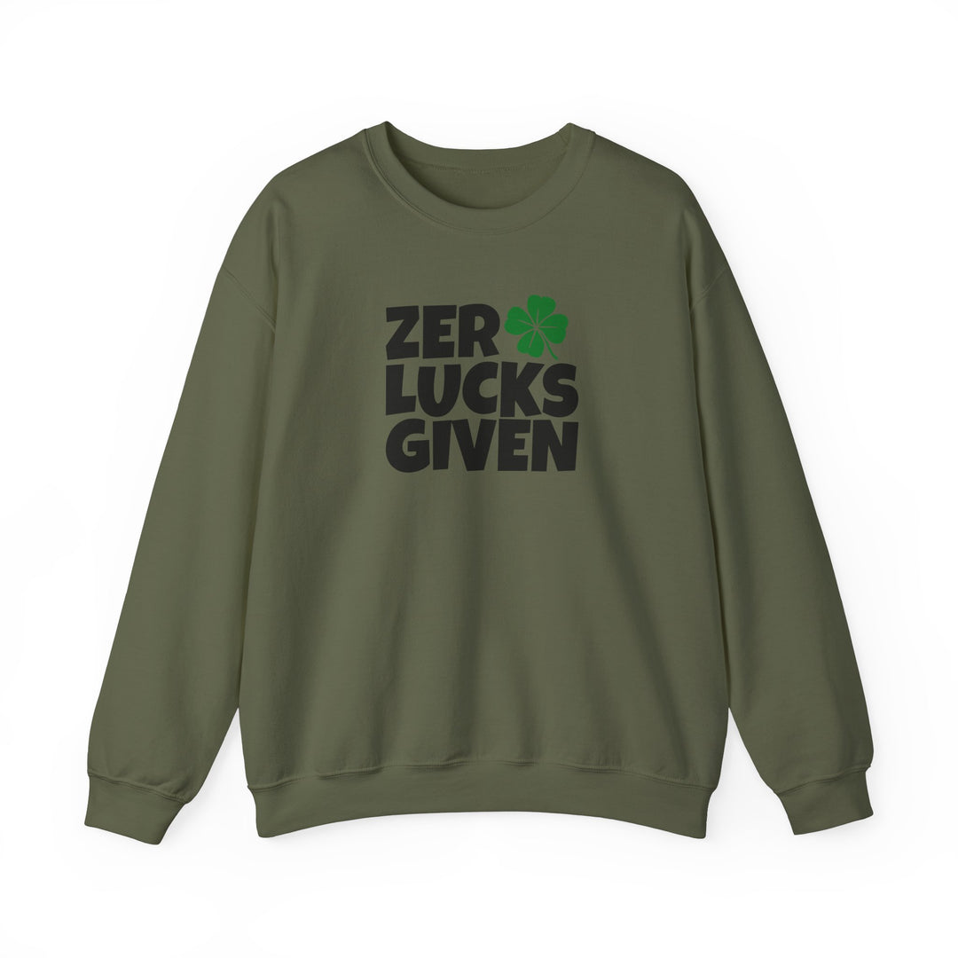 Zero Lucks Given - Unisex Heavy Blend™ Crewneck Sweatshirt