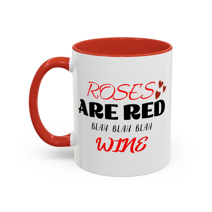 Blah Blah Blah Wine - Accent Coffee Mug (11, 15oz)