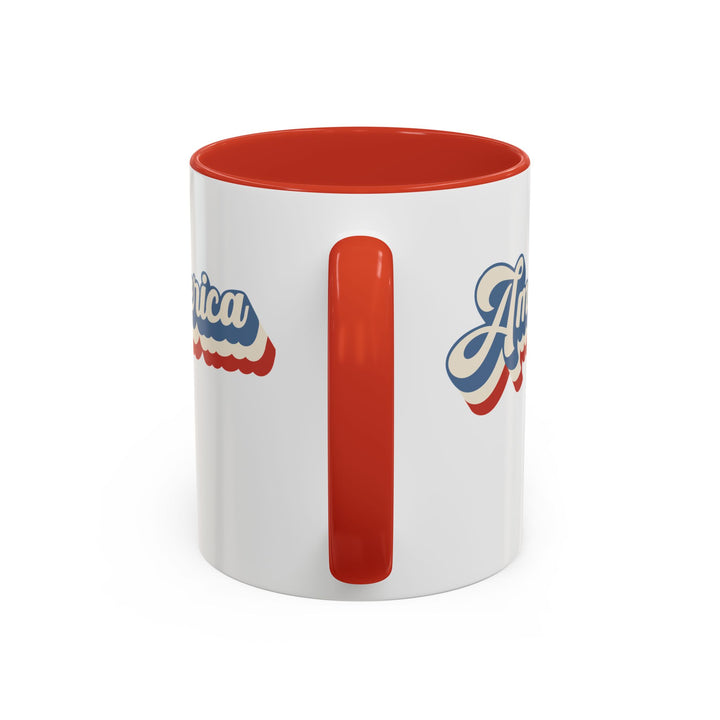 Retro America - Accent Coffee Mug (11, 15oz)