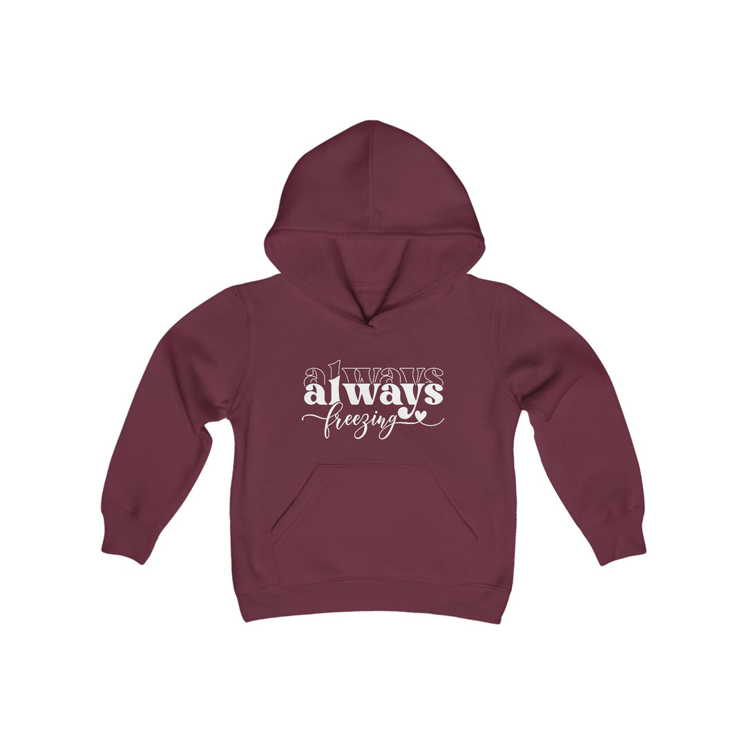 Always Freezing - Youth Heavy Blend Hooded Sweatshirt